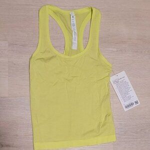 Lululemon Swiftly Tech Racer Back Tank *Race 2.0 Size 0 Electric Lemon ELLE/ELLE